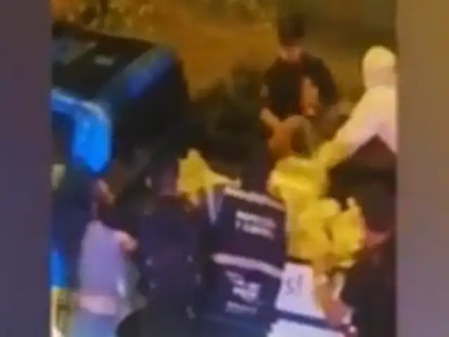 San Miguel: vecinos intentaron saquear víveres durante distribución