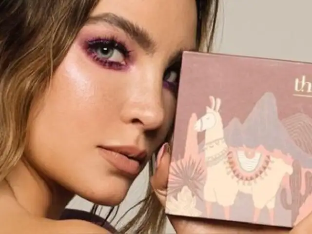 Belinda es criticada en redes sociales tras sacar su línea de cosméticos inspirada en Perú