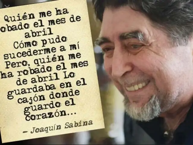 España: Joaquín Sabina relanza “¿Quién me ha robado el mes de abril?”