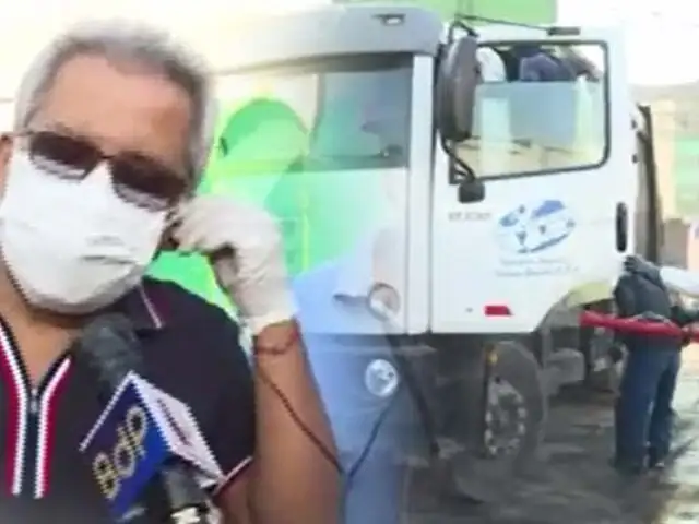 Comas: recolectores de basura toman extremas medidas de seguridad ante el COVID-19