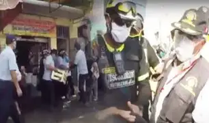 Desalojan a ambulantes de la avenida Avelino Cáceres en Huaycán