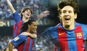 Lionel Messi: se cumplen 15 años de su primer gol con el Barcelona