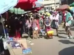 [VÍDEO] Retiran a comerciantes ambulantes del Mercado La Parada en la Victoria