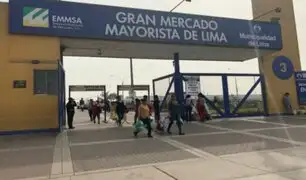 Reportan al menos 17 presuntos fallecidos por COVID-19 en el Gran Mercado Mayorista de Lima