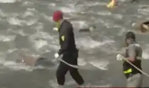Hombre fallece tras lanzarse al río al no querer ser capturado por Policías