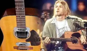 Kurt Cobain: subastan por un millón de dólares la guitarra con la que grabó el  “MTV Unplugged”