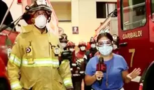 Así luchan los bomberos en tiempos del COVID-19