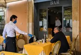 Italia: permiten reapertura de bares y otros comercios durante segunda fase de desconfinamiento