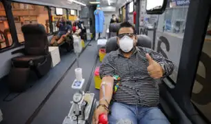 EsSalud realiza campaña de donación de sangre para salvar vida de pacientes crónicos