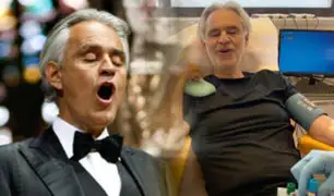 Andrea Bocelli revela que tuvo coronavirus y dona su plasma para investigación