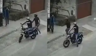 Los Olivos: Continúan denuncias de vecinos por robos en moto