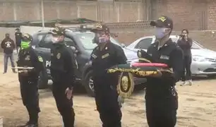 Cañete: llegan restos de policía que falleció por COVID-19