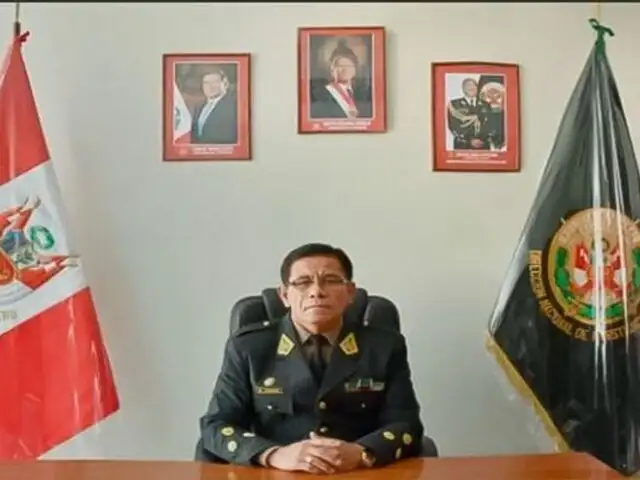 Max Arévalo fue destituido como comandante general de la Policía Nacional
