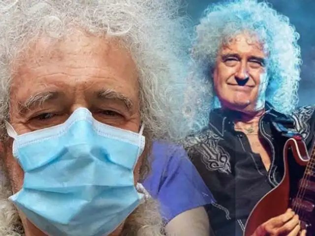 Guitarrista de “Queen” es hospitalizado tras sufrir accidente en su casa
