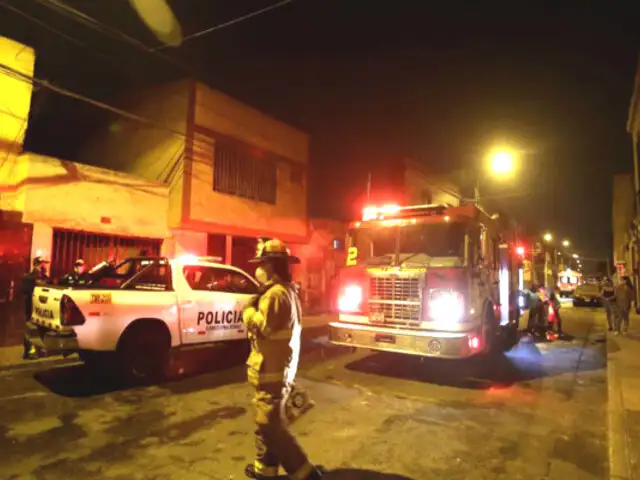 Rímac: mujer muere durante incendio de su vivienda