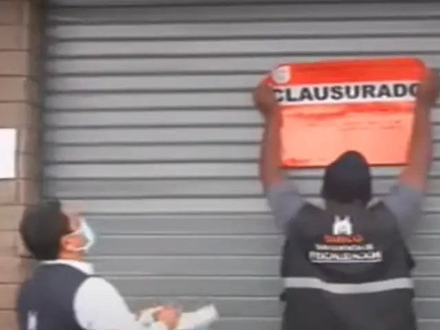 Surco: clausuran local de supermercado tras deflagración que dejó 4 heridos