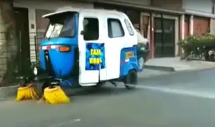 Alumnos y profesores de la UNI crean vehículo de limpieza de calles