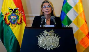 Presidenta interina de Bolivia, Jeanine Áñez, confirmó que dio positivo a COVID-19