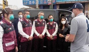 La Victoria: médicos de Wuhan y George Forsyth recorrieron el distrito para conocer situación del COVID-19