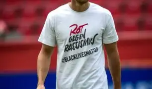Bayern Múnich lució camisetas contra el racismo y con lema 'Black Lives Matter'