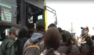 Paro de transportistas: vehículos informales aparecen y generan aglomeraciones