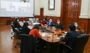 Vicente Zeballos se reúne con expresidentes del consejo de Ministros