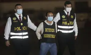Gregorio Santos llegó a Lima tras ser capturado en Rioja