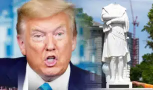 Donald Trump ordena pena de prisión para quien ataque estatuas