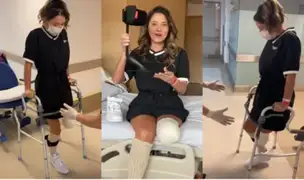 Colombia: Reina de belleza da sus primeros pasos tras amputación de pierna
