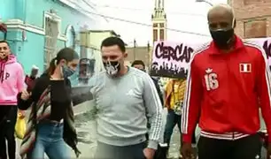 Futbolistas solidarios: el “Cuto” Guadalupe y el “Conejo” Rebosio se unen por los más necesitados