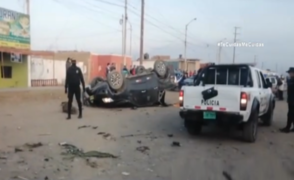 Huarmey: cámara de vigilancia captó aparatoso accidente que dejó 2 muertos