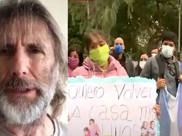 Argentinos varados en Perú reclaman por escasos vuelos humanitarios
