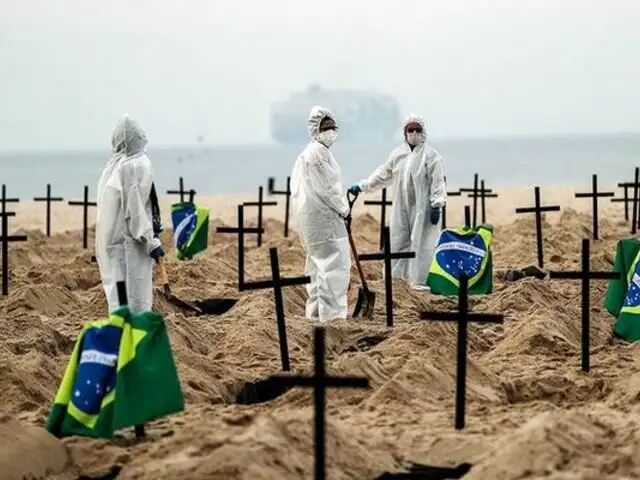 Brasil: cientos de tumbas fueron cavadas en playa de Copacabana