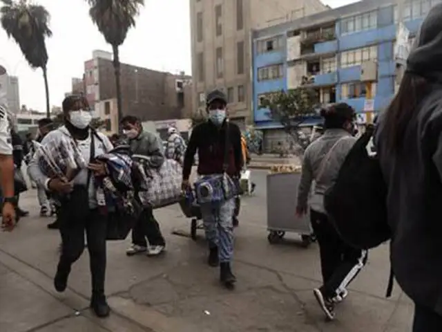 La Victoria: desalojan a decenas de ambulantes de la Av. Manco Cápac