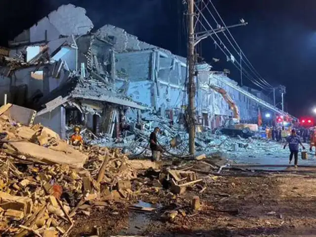 China: 19 muertos y 172 heridos deja explosión de un camión cargado de gas