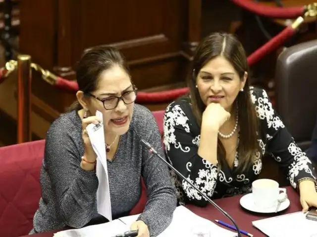 Exparlamenterias Karina Beteta y Milagros Salazar regresaron al Congreso en cargos de confianza