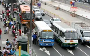 ATU: Transporte informal tendrá que ser retirado por salud pública