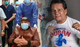 Exboxeador Roberto Durán recibió el alta médica tras superar al COVID-19