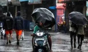 India: lluvias monzónicas causan estragos en Bombay