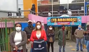 La Victoria: Reabren tiendas de Centro Comercial Parque Cánepa