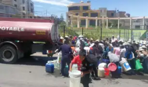 Arequipa: rotura de tubería matriz dejó sin agua potable a casi el 50% de la ciudad