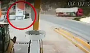 Despiste de un camión provocó la muerte de un mototaxista en Cajamarca