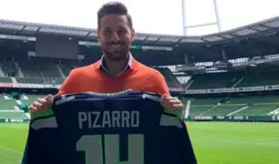 Instagram: Claudio Pizarro publicó foto que muestra su inicio y final en Werder Bremen
