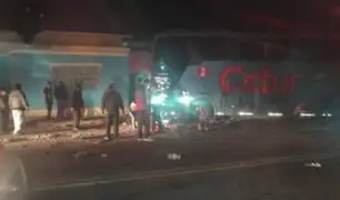 Arequipa: triple choque dejó una persona muerta y varios heridos