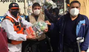 Pachacámac: entregan kits de alimentos a más de 2 mil 500 familias vulnerables