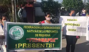 Iquitos: nativos protestan exigiendo atención a pacientes con Covid-19