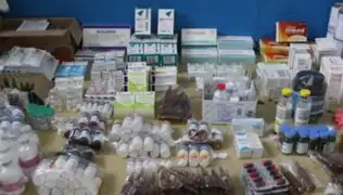Cercado de Lima: intervienen farmacia por vender productos adulterados de hospitales