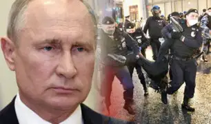 Rusia: protestas en Moscú contra reformas que permiten a Putin quedarse en el poder