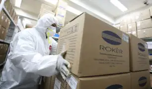 Arequipa: hallan 43 toneladas de equipos médicos y medicinas almacenados