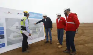 Presidente Vizcarra supervisó trabajos de ampliación del Aeropuerto Jorge Chávez
